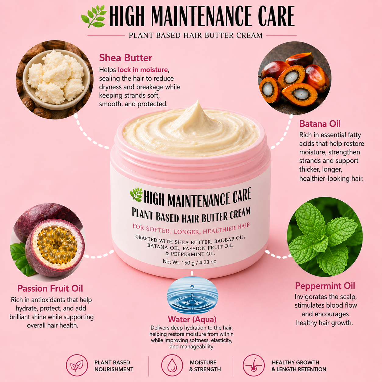 Hair Maintenance Care  Butter Cream