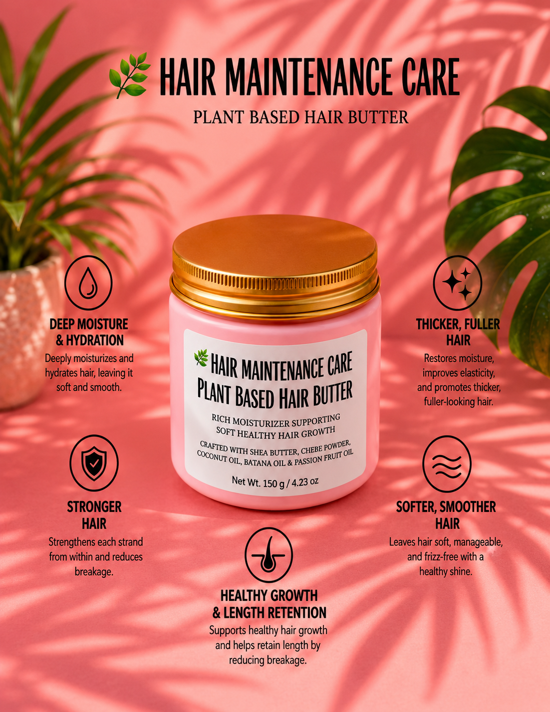 Passion Fruit Hair Butter🌿